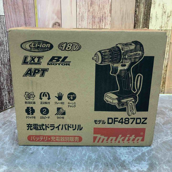 ★マキタ(makita) コードレスドリルドライバー DF487DZ【八潮店】