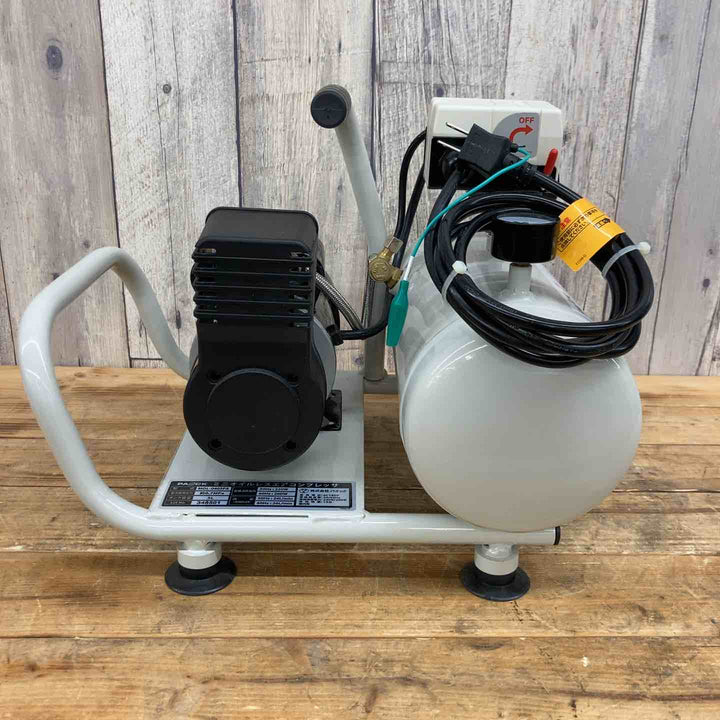 パオック PAOCK ミニ オイルレス エアコンプレッサー MOL-0405PA 5L エアフィルタ(本体取付済) 【東大和店】