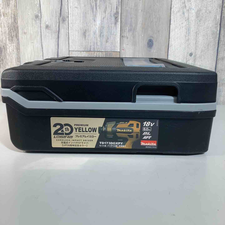 ☆マキタ(makita) コードレスインパクトドライバー TD173DGXPY LTX20周年限定色 プレミアムイエロー【戸田店】