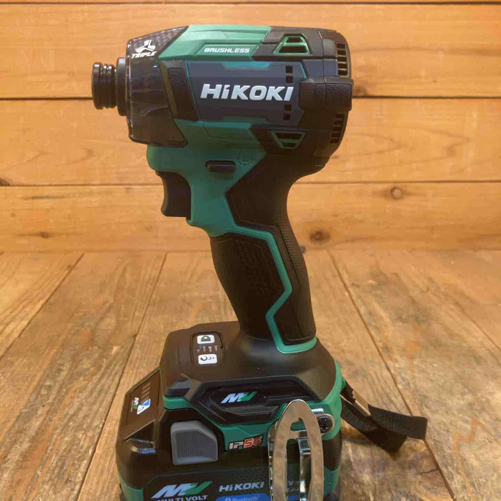 ★ハイコーキ(HIKOKI ※旧:日立工機) コードレスインパクトドライバ アグレッシブグリーン WH36DD(2XHLSZ)【川越店】