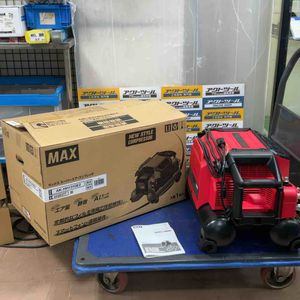 ★マックス(MAX) 高圧専用エアコンプレッサー AK-HH1310E2_レッド【草加店】