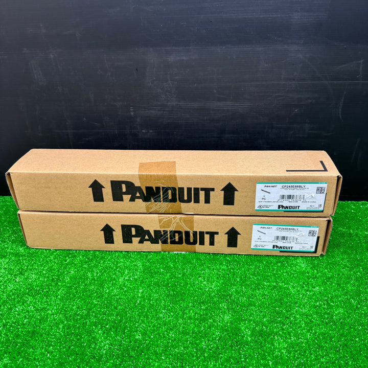【未使用品】PANDUIT パンドウィット パッチパネルキット 2個セット CP245E88BLY 【電材館越谷店】