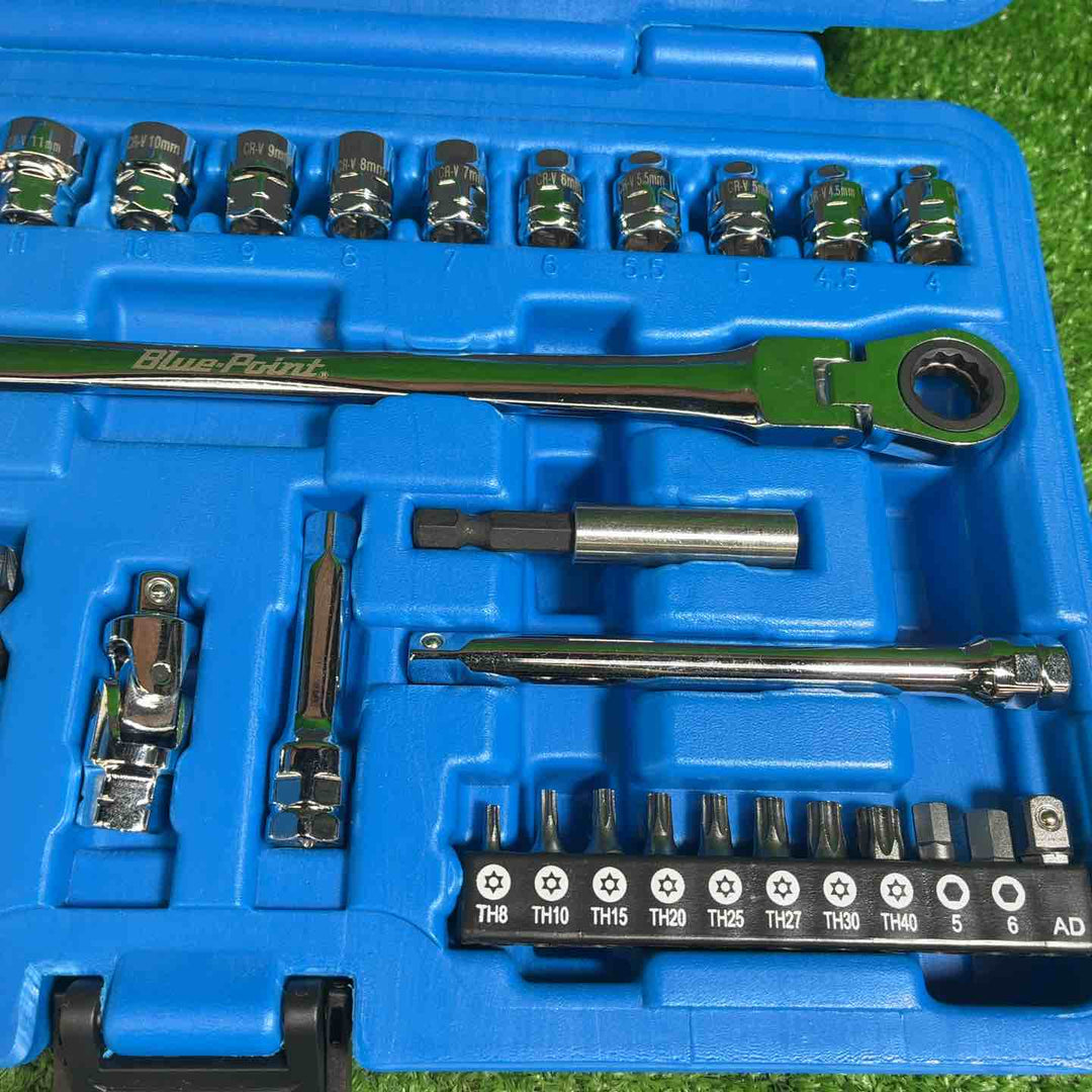 スナップオンSnap-on ブルーポイント 1/4 51pc ロープロファイル ラチェットセット BMFSET【藤沢店】