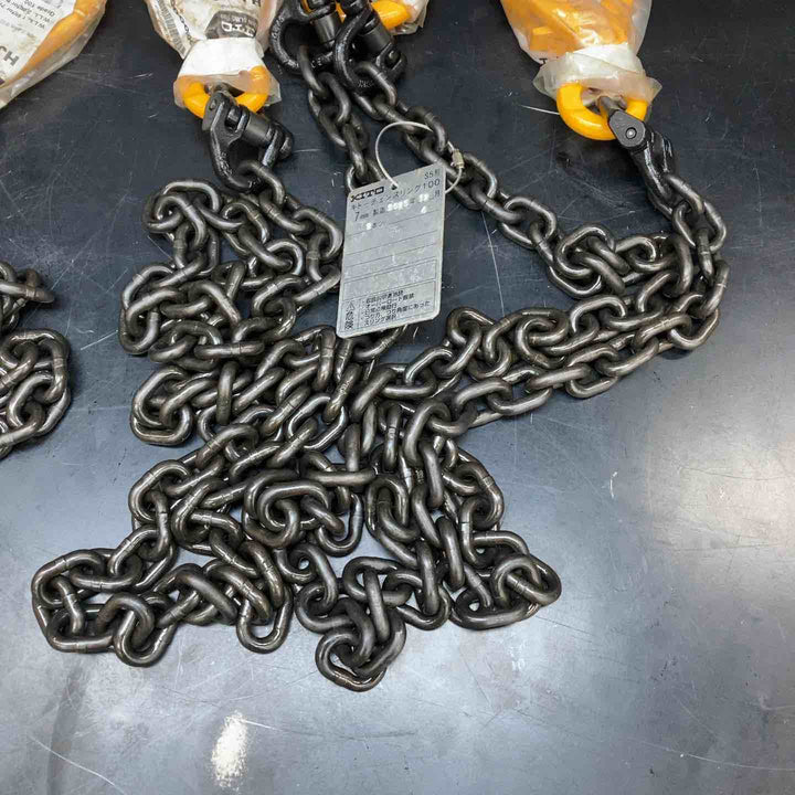 KITO/キトー チェーンスリング 吊りチェーン2本 2組セット D-HMM-HJJ HMM0807 HJJ08【川越店】