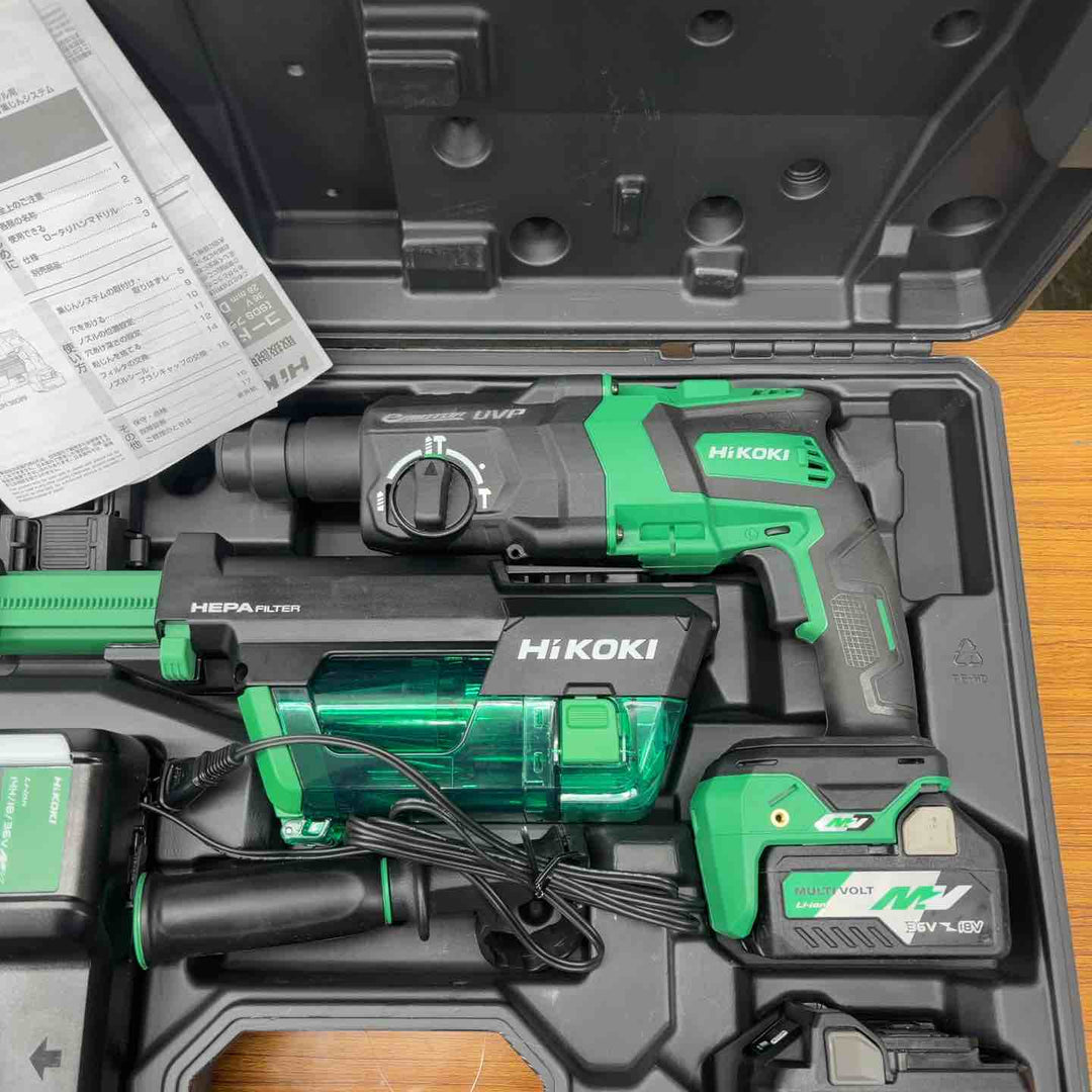 ★ハイコーキ(HIKOKI ※旧:日立工機) コードレスハンマドリル DH36DPF(2XPZ)【草加店】