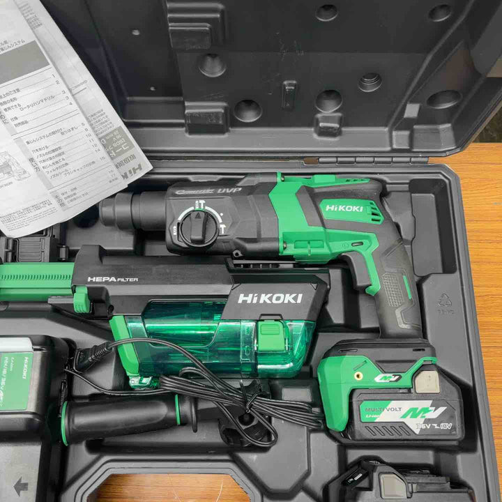 ★ハイコーキ(HIKOKI ※旧:日立工機) コードレスハンマドリル DH36DPF(2XPZ)【草加店】