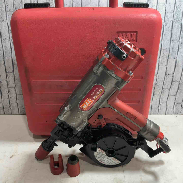 【現状品】◇マックス(MAX) 高圧コンクリート用エア釘打ち機 HN-120A 保証なし【川口店】