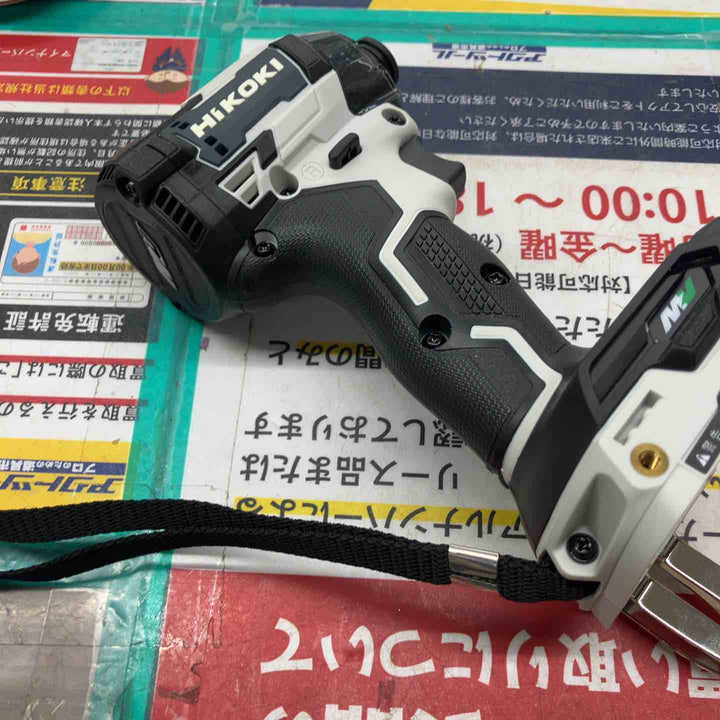 ▼ハイコーキ(HIKOKI ※旧:日立工機) インパクトドライバー WH36DD(NN) FW(限定色フロスティホワイト)【戸田店】
