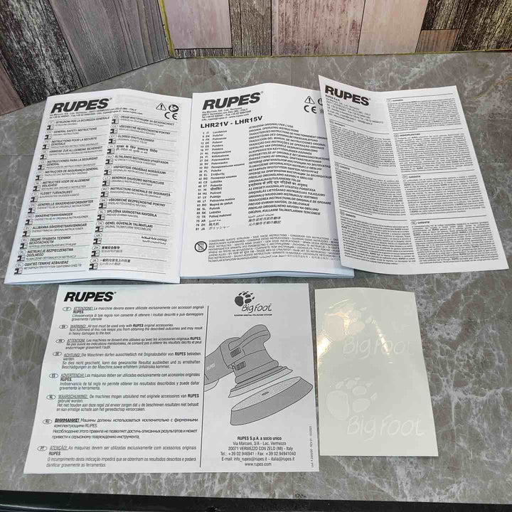 RUPES ルペスランダムオービタルポリッシャー LHR15V【八潮店】