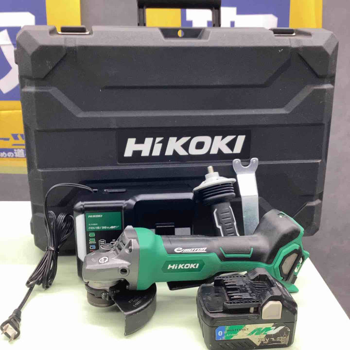 ★ハイコーキ(HIKOKI ※旧:日立工機) 125mmコードレスディスクグラインダ G3613DB(XP)【越谷店】