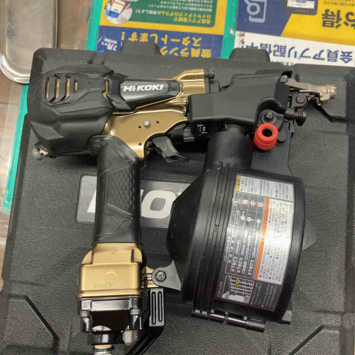 ★ハイコーキ(HIKOKI ※旧:日立工機) 高圧エア釘打ち機 NV65HR2(S)【戸田店】