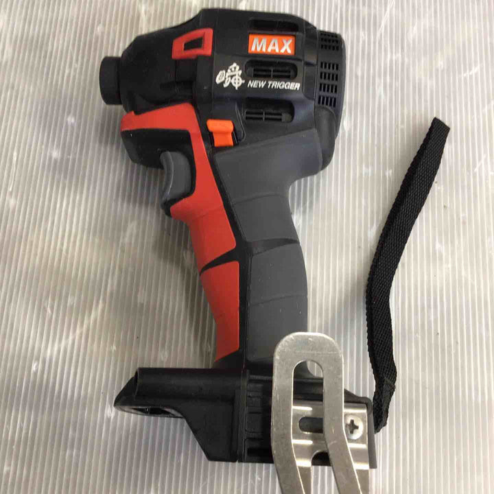 ◇マックス(MAX) 充電式ブラシレスインパクトドライバ PJ-ID153R (赤) (14.4V/18V対応) 本体のみ (PJ91243)【草加店】