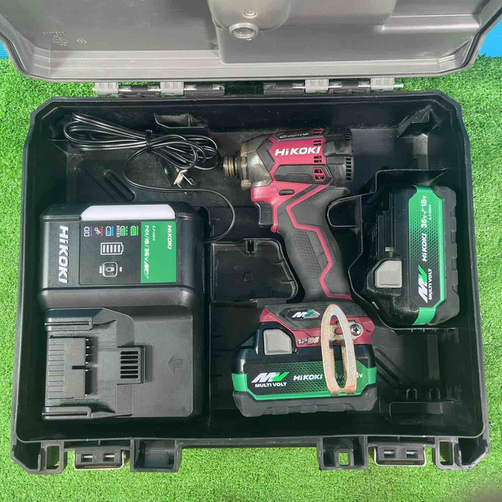 ★ハイコーキ(HIKOKI ※旧:日立工機) コードレスインパクトドライバー WH36DC(2XPSZ)(R)【岩槻店】