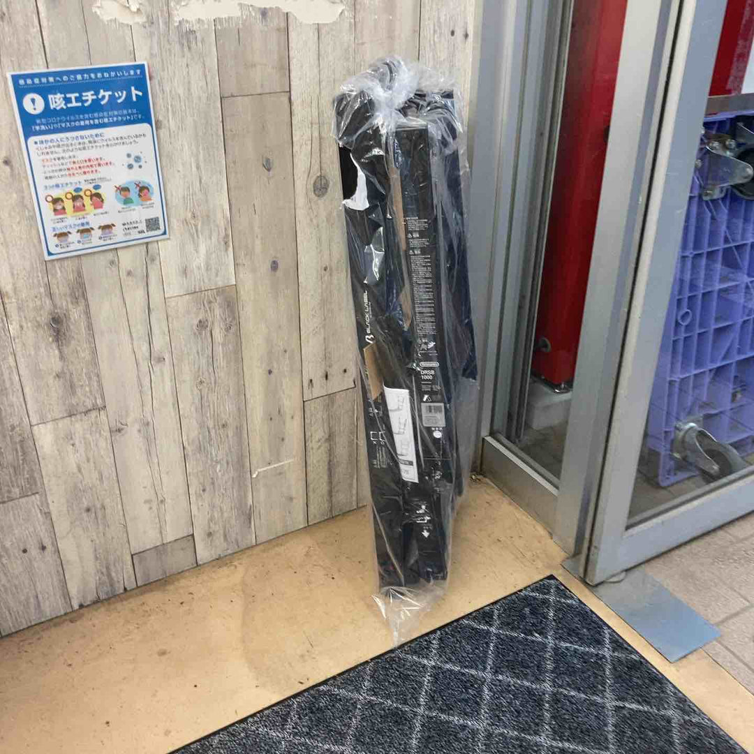 【未使用(店頭展示品)】長谷川工業(Hasegawa) BLACK LABEL 脚部伸縮足場台 DRSB-1000 (0.65~0.96m) (10060)【東大和店】