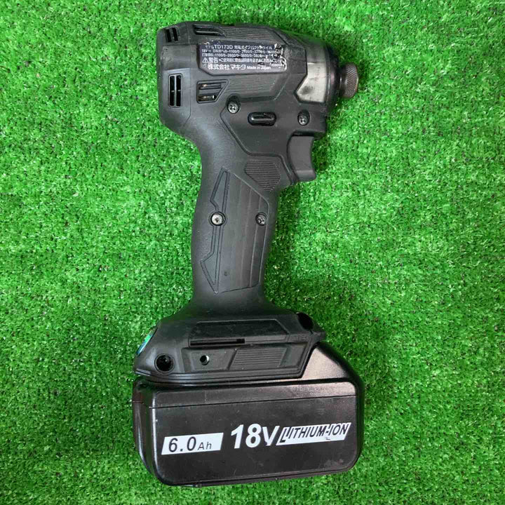 ★マキタ(makita) コードレスインパクトドライバー TD173DZB バッテリーのおまけ付【岩槻店】