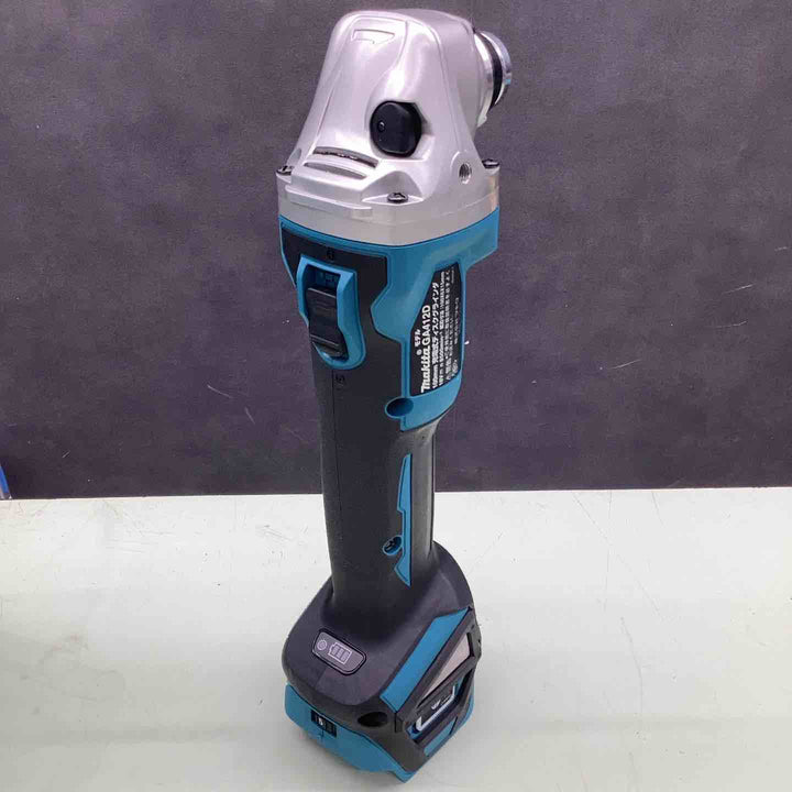 マキタ(makita) 100mmコードレスディスクグラインダ GA412DRGX DIY 鉄筋 アングル材 仕上げ磨き 建築 石材加工 コンクリート ブロック レンガ タイル 研磨 ガラス 断面磨き 加工【越谷店】