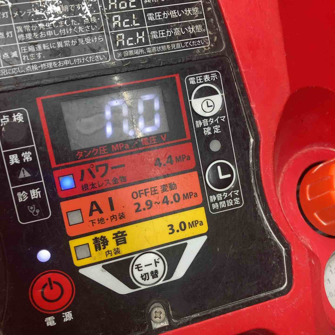 【中古品】マックス(MAX) エアコンプレッサー AK-HL1270E_レッド 動作確認済み【川越店】