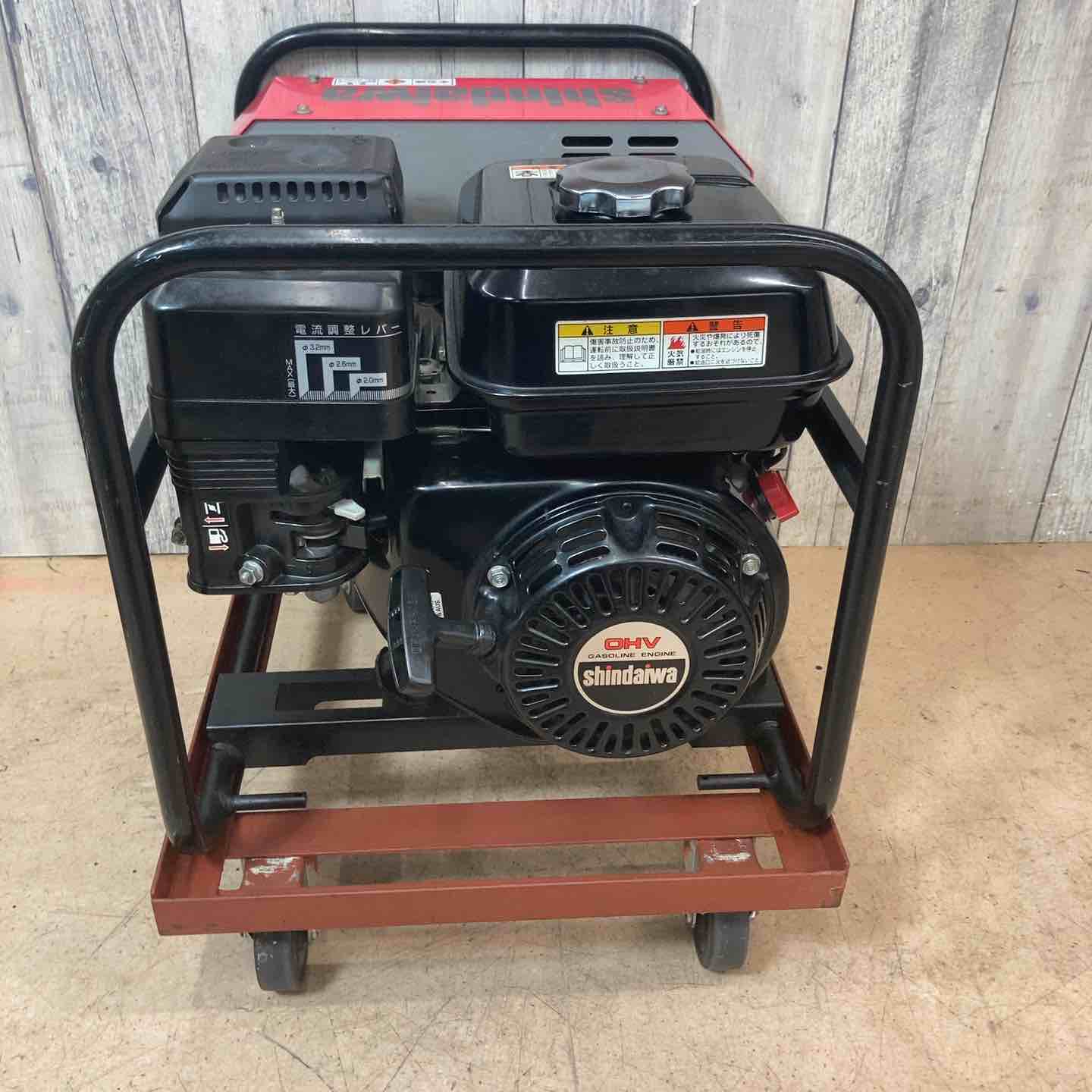 新ダイワ　エンジン溶接機　EW130　中古品 新ダイワ 中古 エンジン溶接機 ウェルダー – 農キング