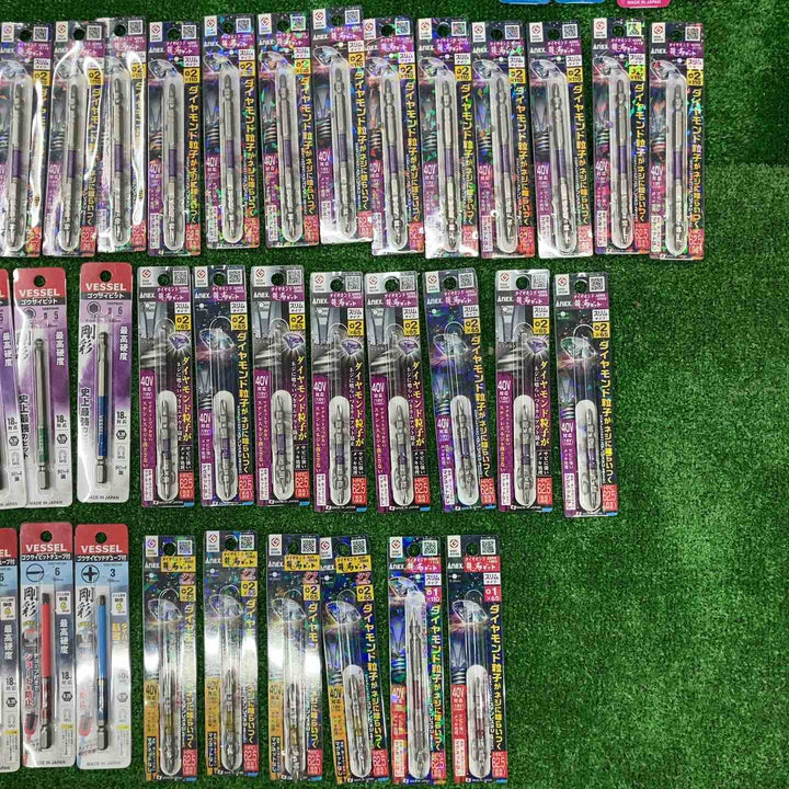 ベッセル ANEX インパクトビット 1本入り 81点まとめ ダイヤモンドビット クッションドリルなど  【桶川店】