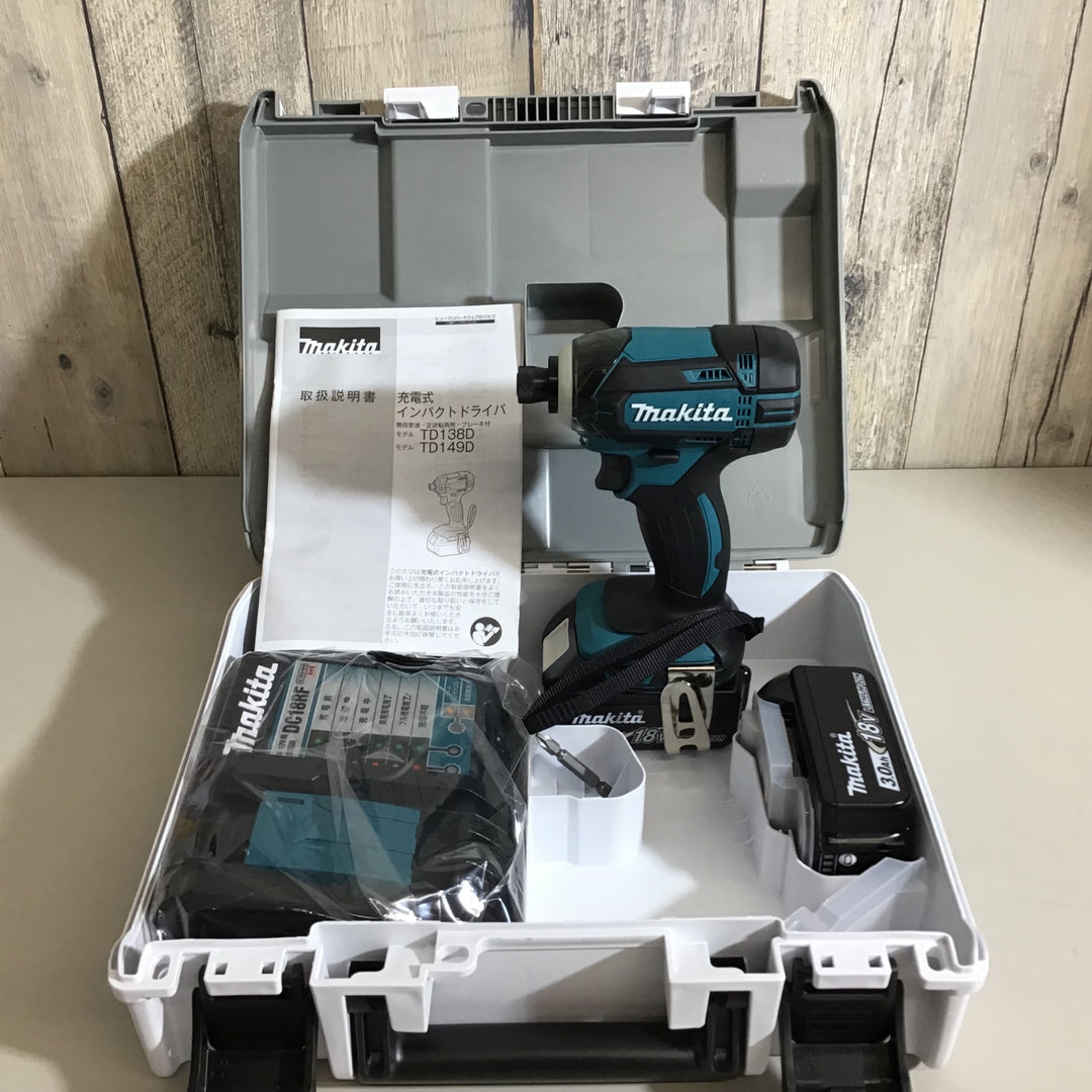 【未使用品】★マキタ makita 18V コードレスインパクトドライバー TD149DRFX ★送料無料★【戸田店】