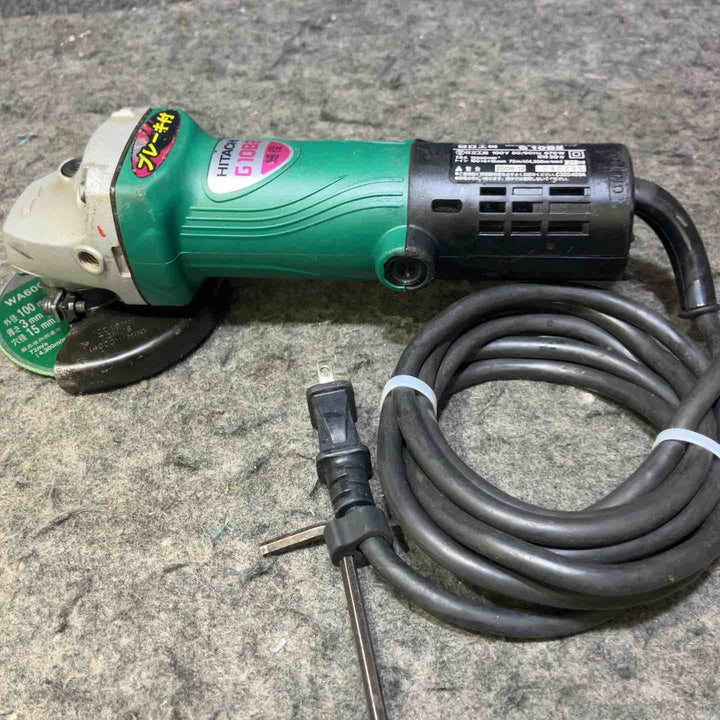 【中古品】◇ハイコーキ(HIKOKI ※旧:日立工機) 100mmディスクグラインダ G10B2【桶川店】