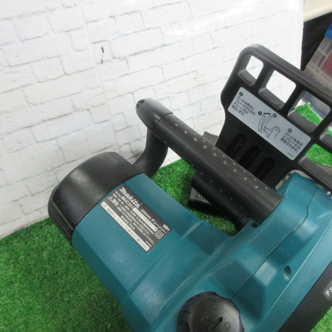 〇マキタ(makita) 電気チェーンソー 350mm MUC351【町田店】