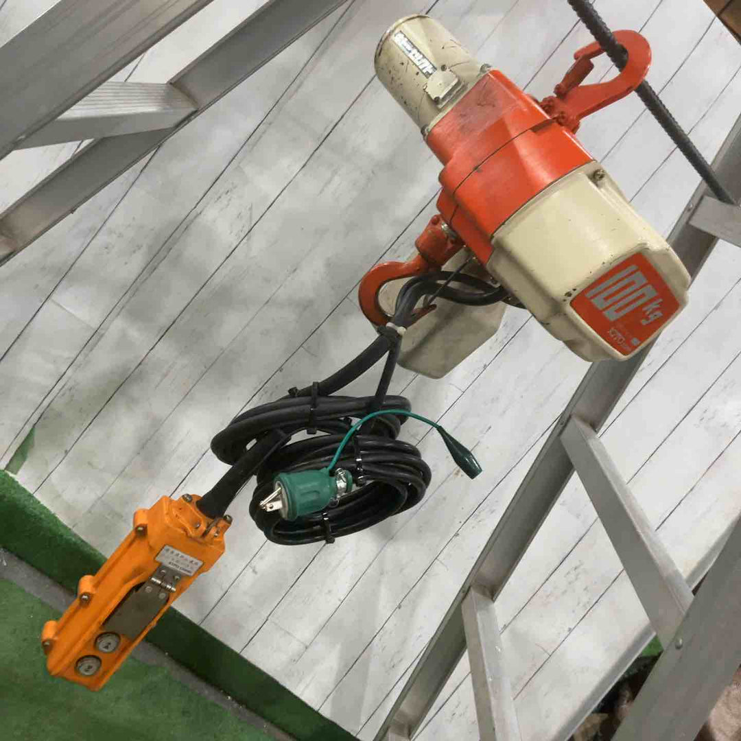◇キトー(KITO) 電動チェーンブロック ED2B 100kg 動作確認済【川口店】