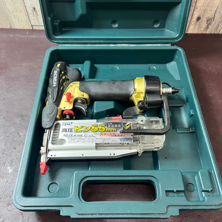 【中古品】 ハイコーキ(HIKOKI ※旧:日立工機) 高圧ピンネイラ NP55HM 【東大和店】
