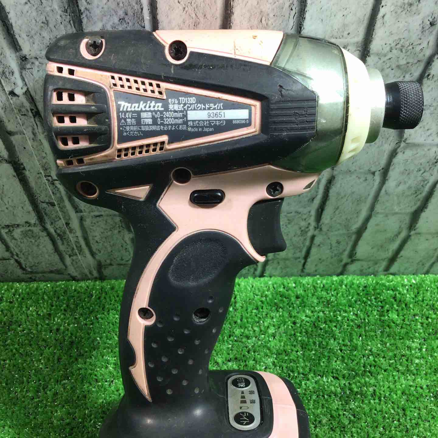 ☆［マキタ］充電14.4V インパクトドライバ TD133D(ジャンク品) makita 