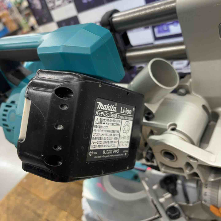 【中古品】マキタ(makita) コードレススライドマルノコ LS610DZ +BL1860B 1個つき【所沢店】
