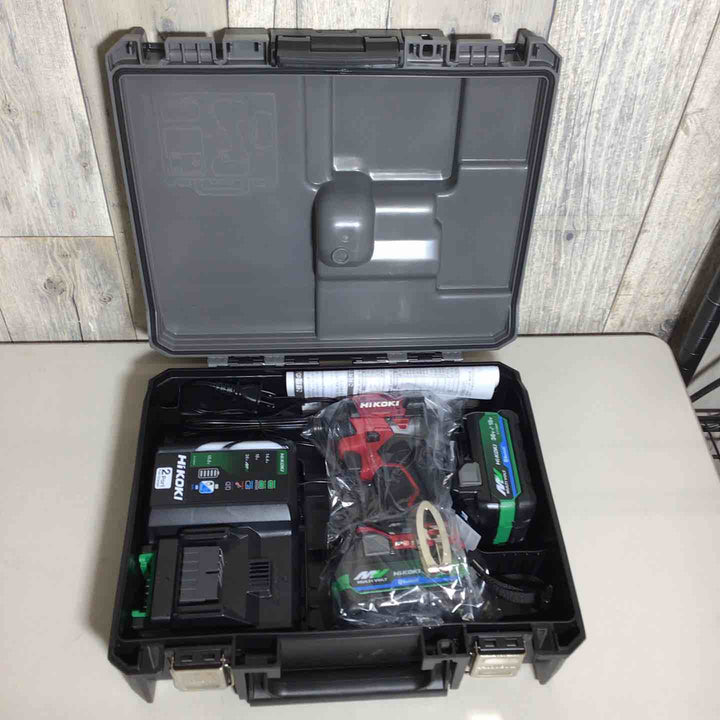 ★ハイコーキ(HIKOKI ※旧:日立工機) コードレスインパクトドライバ スコーピオンレッド WH36DD(2XHRSZ)【戸田店】