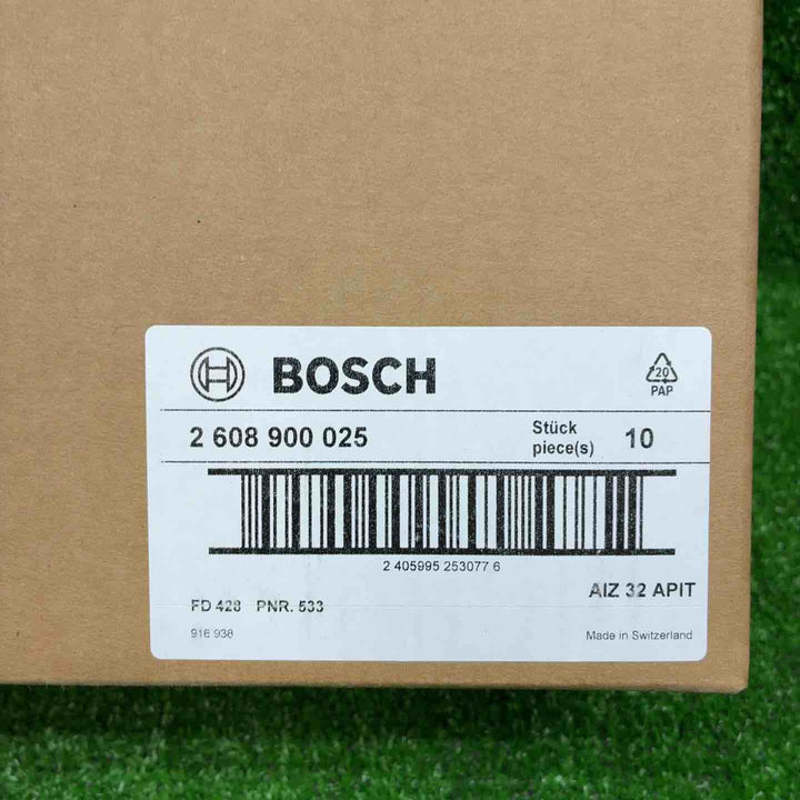 【1箱(10個入)】ボッシュ(BOSCH) マルチツールブレードスターロック AIZ32APIT/5 (5本入り) 【藤沢店】