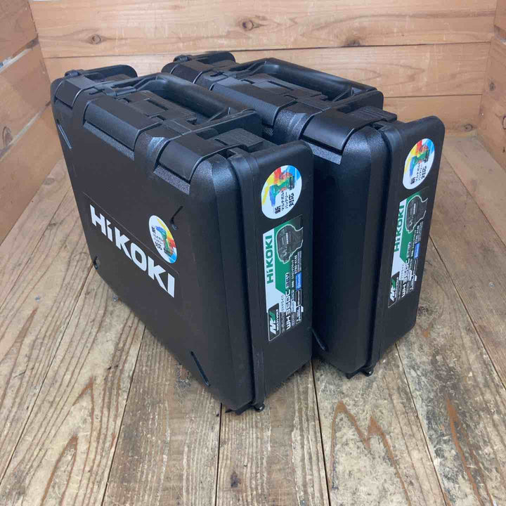 【特価】ハイコーキ(HIKOKI ※旧:日立工機) コードレスインパクトドライバー WH36DC(2XPSZ)(B) 2台セット WH36DC(2XPBSZ)【所沢店】