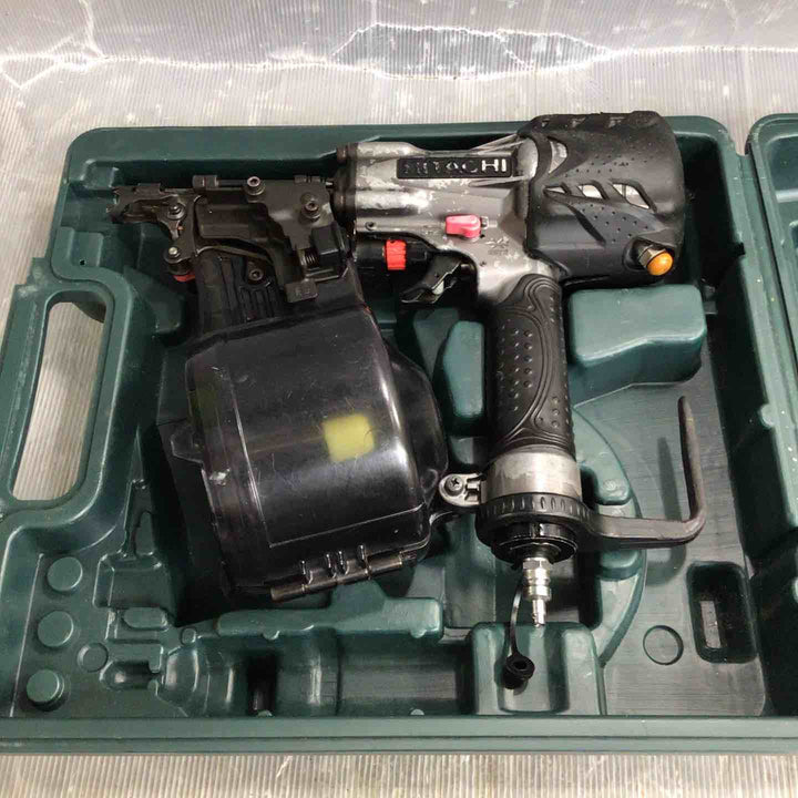 ★ハイコーキ(HIKOKI ※旧:日立工機) 高圧エア釘打ち機 NV75HMC(G)【草加店】