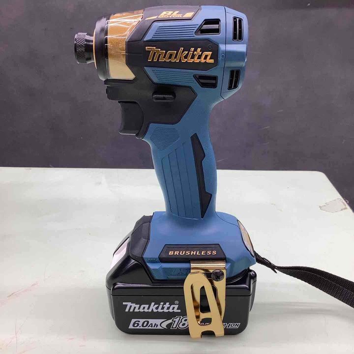 【未使用】マキタ(makita) コードレスインパクトドライバー TD173DGXPB LXT20周年記念限定カラー  プレミアムブルー【川越店】