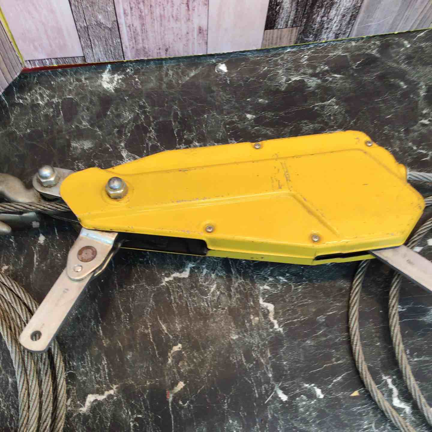 ◇カツヤマキカイ チルホール X-5 自重4kg 最大能力500kg LIBERTY