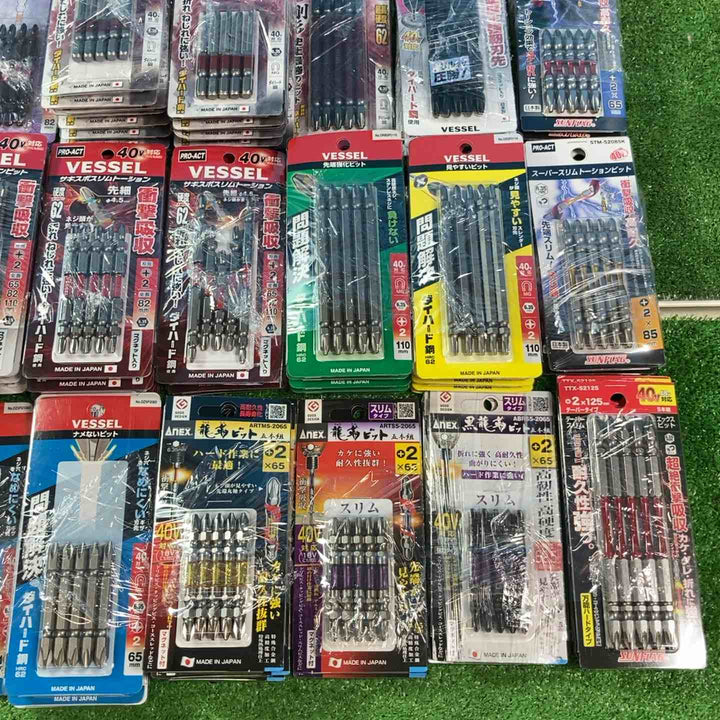 【未使用品(未開封)】インパクトビット 5本×100個 まとめ売り VESSEL ANEX SUNFLAG ベッセル アネックス サンフラッグ【岩槻店】