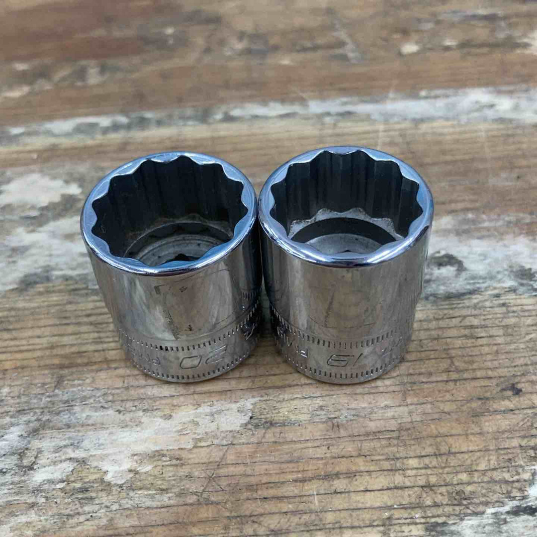 【中古品】▲スナップオン(Snap-on) ソケット  FM23, FM21, FM20, FM19, FM18, FM17, FM16, FM14 計8個【柏店】