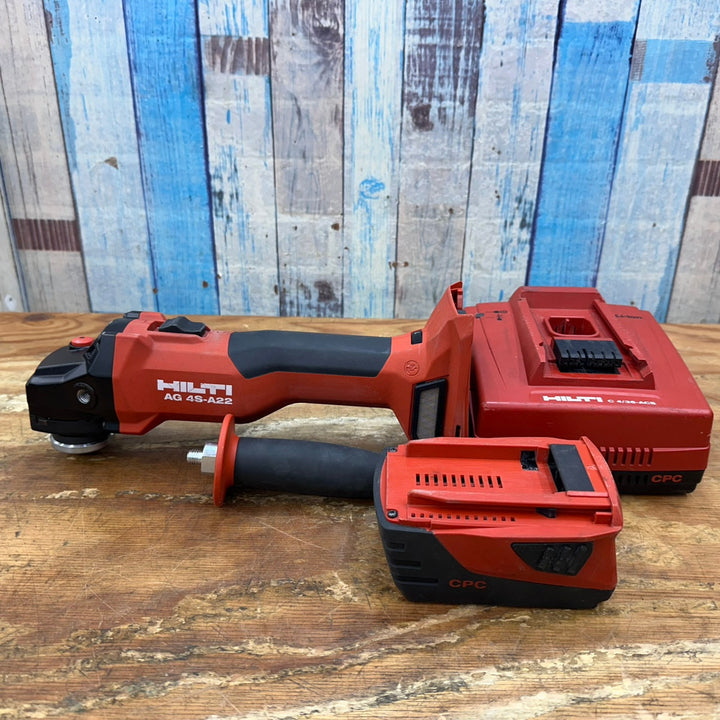 〇ヒルティ(HILTI)コードレスグラインダ AG 4S-A22-125【柏店】