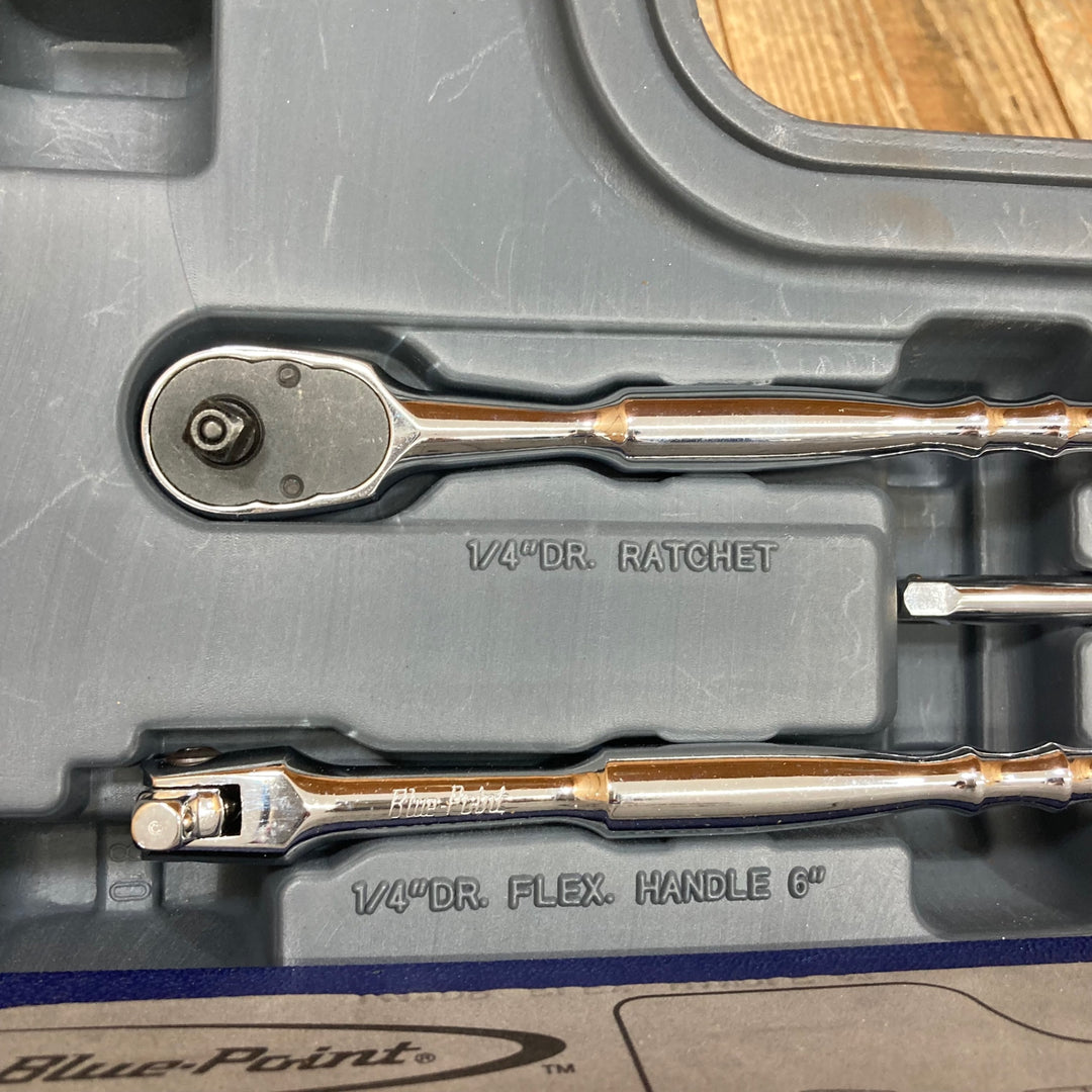 ブルーポイント(BluePoint) ジェネラル 1/4(6.35mm)ソケットセット 47ピース 型式不明【所沢店】