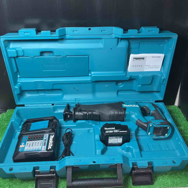 ★マキタ(makita) コードレスレシプロソー JR187DZK 18V6.0Ahバッテリー1個 充電器付【岩槻店】