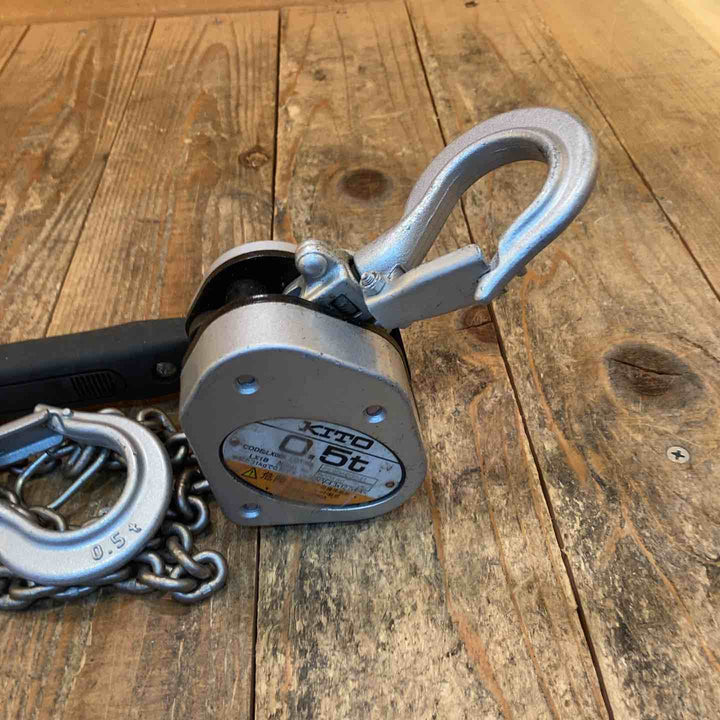 【中古品】KITO(キトー) レバーブロック LX005 (LX1B)【所沢店】