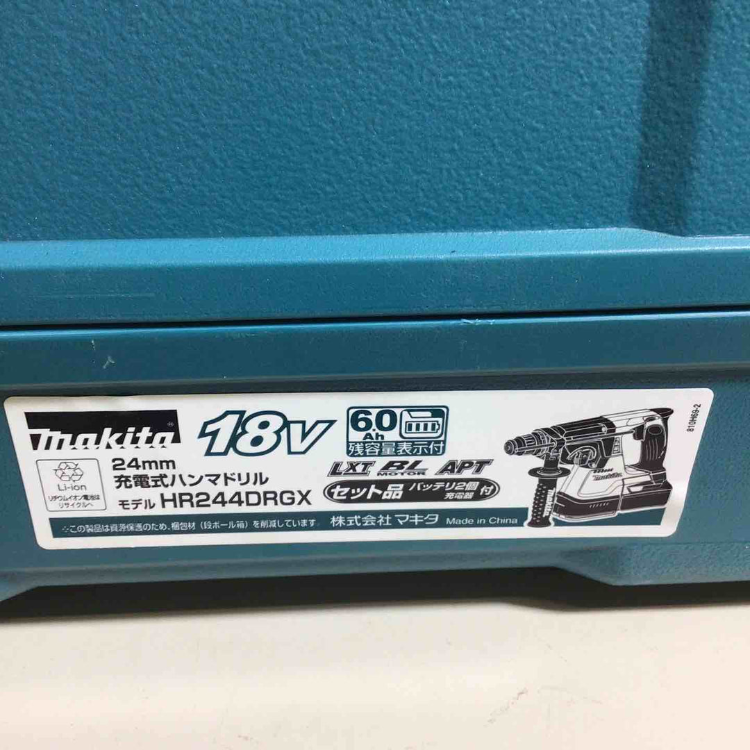 ★マキタ(makita) コードレスハンマドリル HR244DRGX【戸田店】