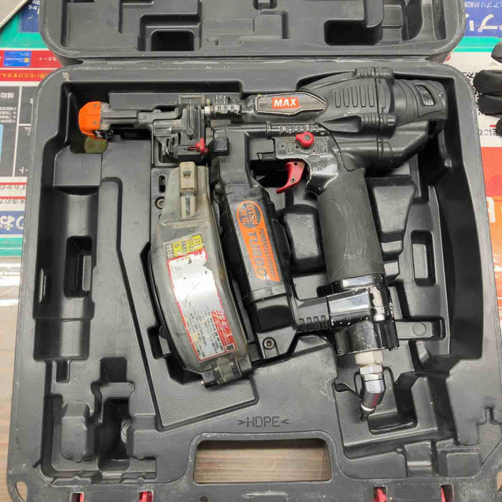 ◇マックス(MAX) 高圧エアネジ打ち機 HV-R41G4 限定色ブラック【戸田店】