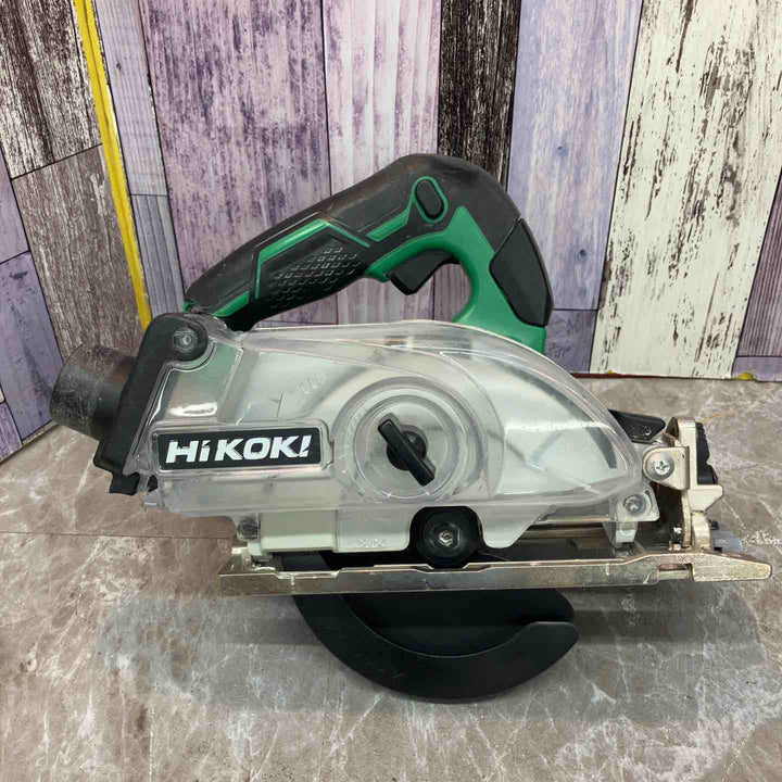 ◇HiKOKI (ハイコーキ) コードレス集じん丸ノコ マルチボルトシリーズ C3605DYA(NNS)【八潮店】