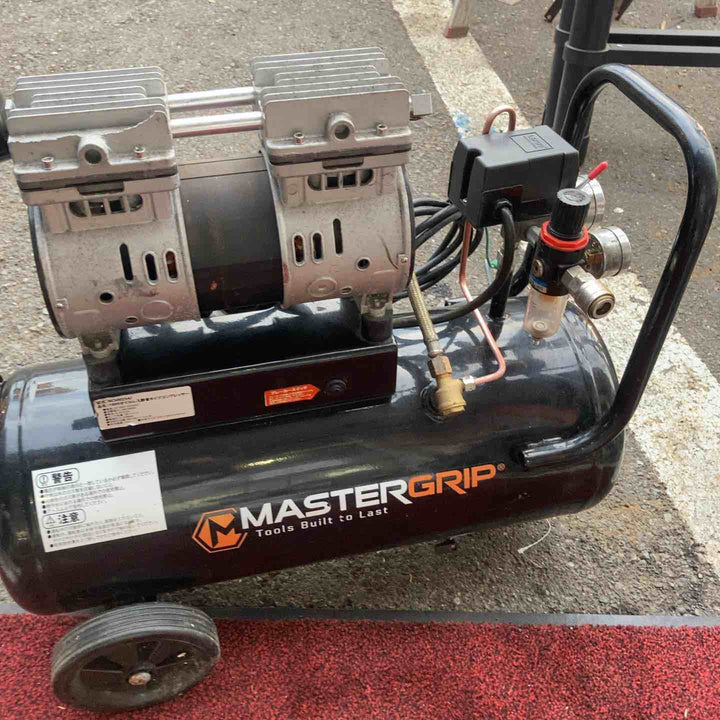 【店頭受取り限定】MASTER GRIP マスターグリップ オイルレス エアーコンプレッサー 静音タイプ NCS00254J【町田店】
