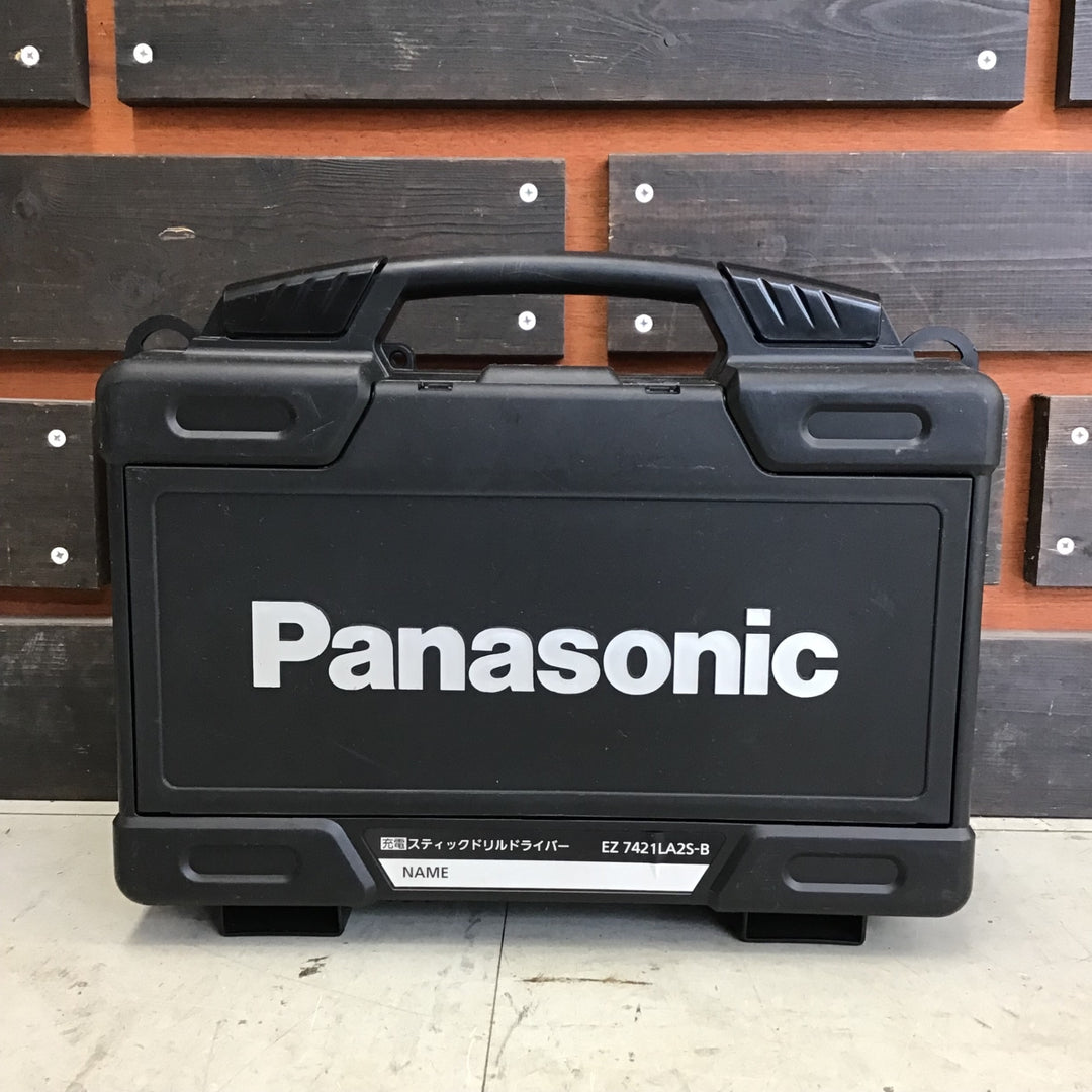 【中古品】パナソニック/Panasonic コードレススティック ドリルドライバー 黒  EZ7421LA2S-B 【鴻巣店】