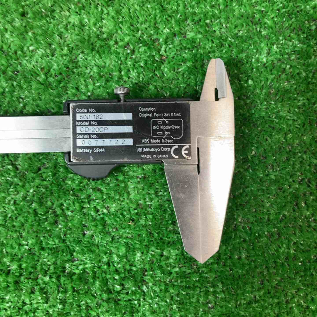 ミツトヨ デジタルノギス  CD-20CP【岩槻店】