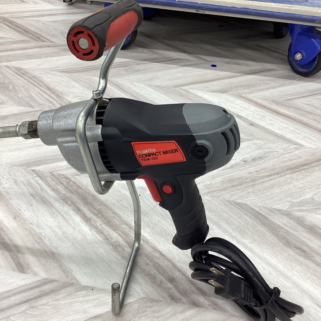 〇山善(YAMAZEN) コンパクトミキサー かくはん機 YEM-120【越谷店】