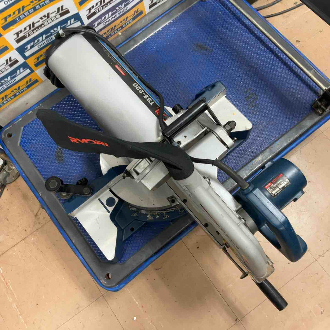 【店頭受取り限定】リョービ RYOBI 卓上スライド丸ノコ TSS-220【草加店】